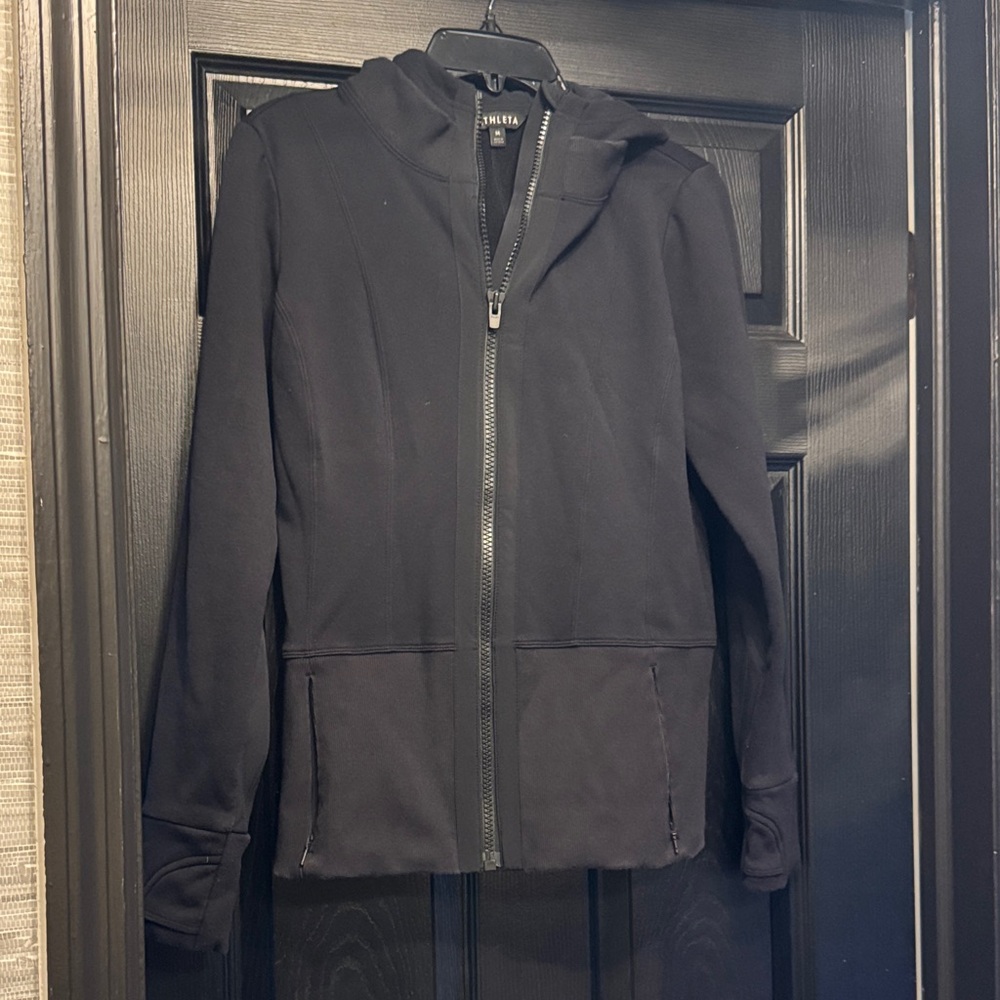 Athleta Dark Hoodie Jacket